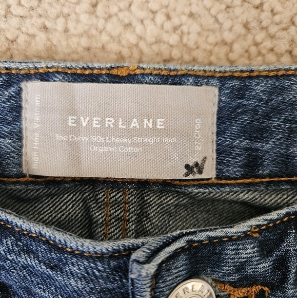 Everlane The ’90s Cheeky® Jean 27 X26 Crop - Picture 6 of 14